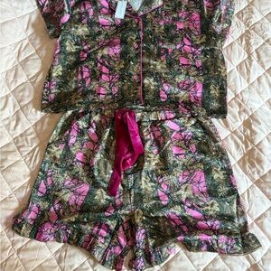 Simply Southern Camouflage Pink Pajama Set